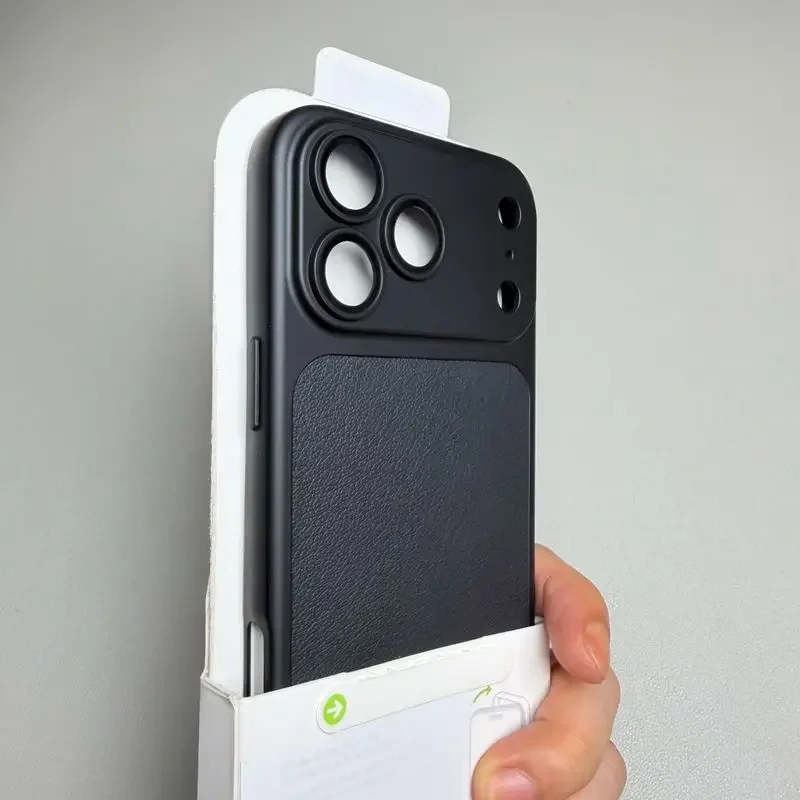 Premium Matte Leather Back Cover - Air Protect