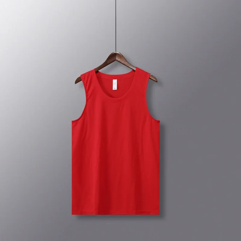 thumbnail image 1 of Camisetas de baloncesto para hombre, camisetas de fútbol para jóvenes, uniformes personalizados en blanco para gimnasio, correr, entrenamiento, camisetas sueltas, trajes, camisetas sin mangas, 1 of 5