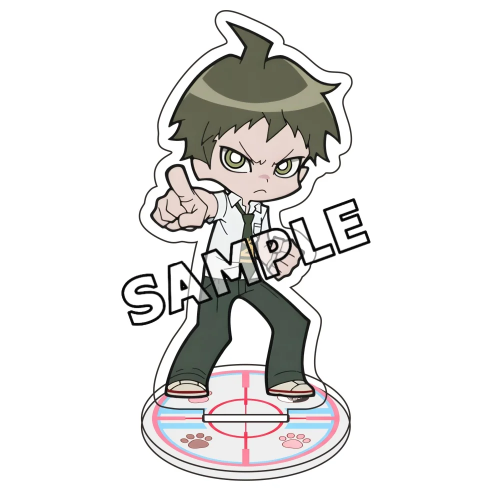 10 cm Q-Version Danganronpa Acryl-Standfigur Nagito Chiaki Kokichi Kyoko Anime Desktop-Dekoration Geburtstagsgeschenk Sammlerstück – Detail 3