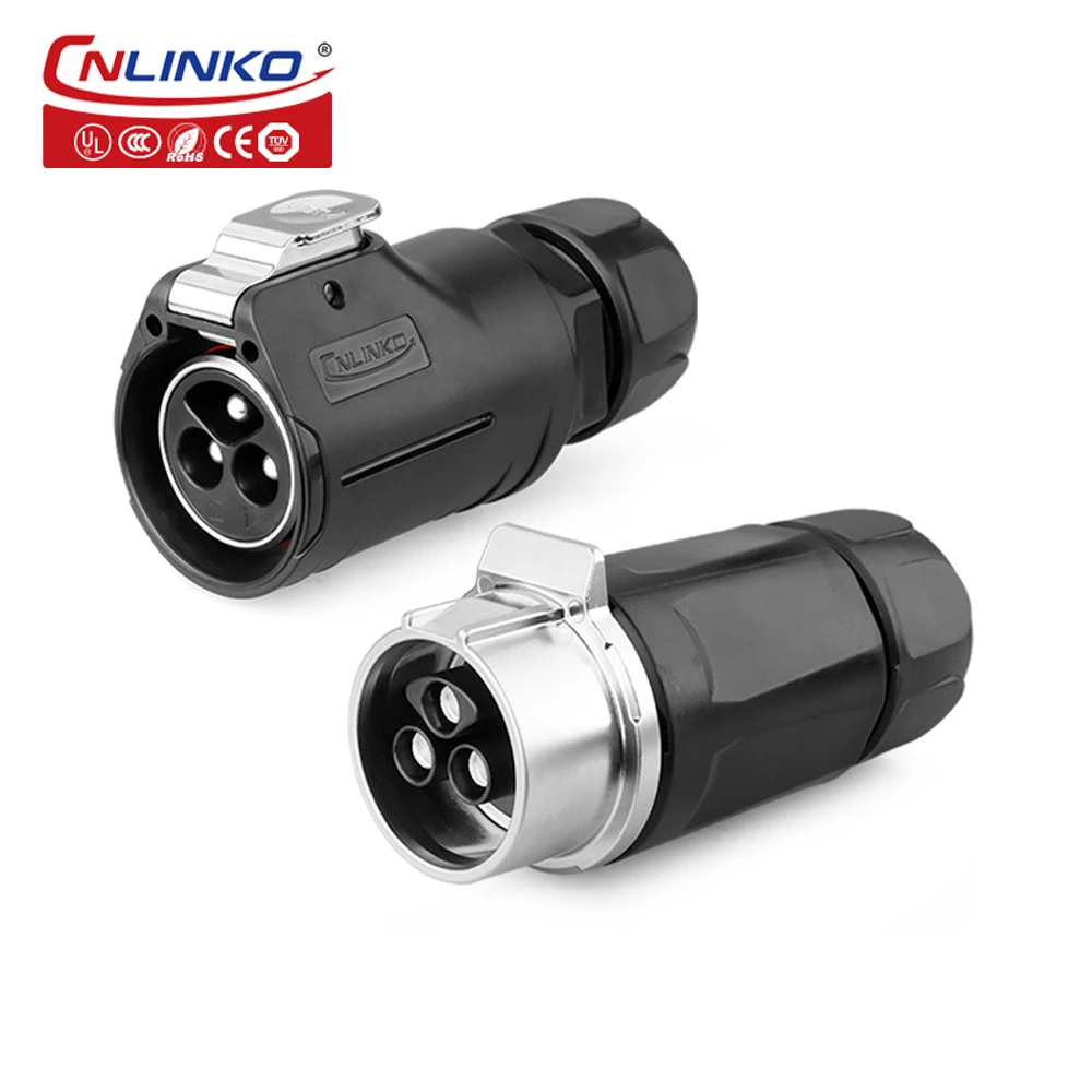 Cnlinko-conector de Aviação Industrial M28 50a ac dc Power Plugue Macho Soquete Fêmea Série Lp28 Circular Cabo Elétrico