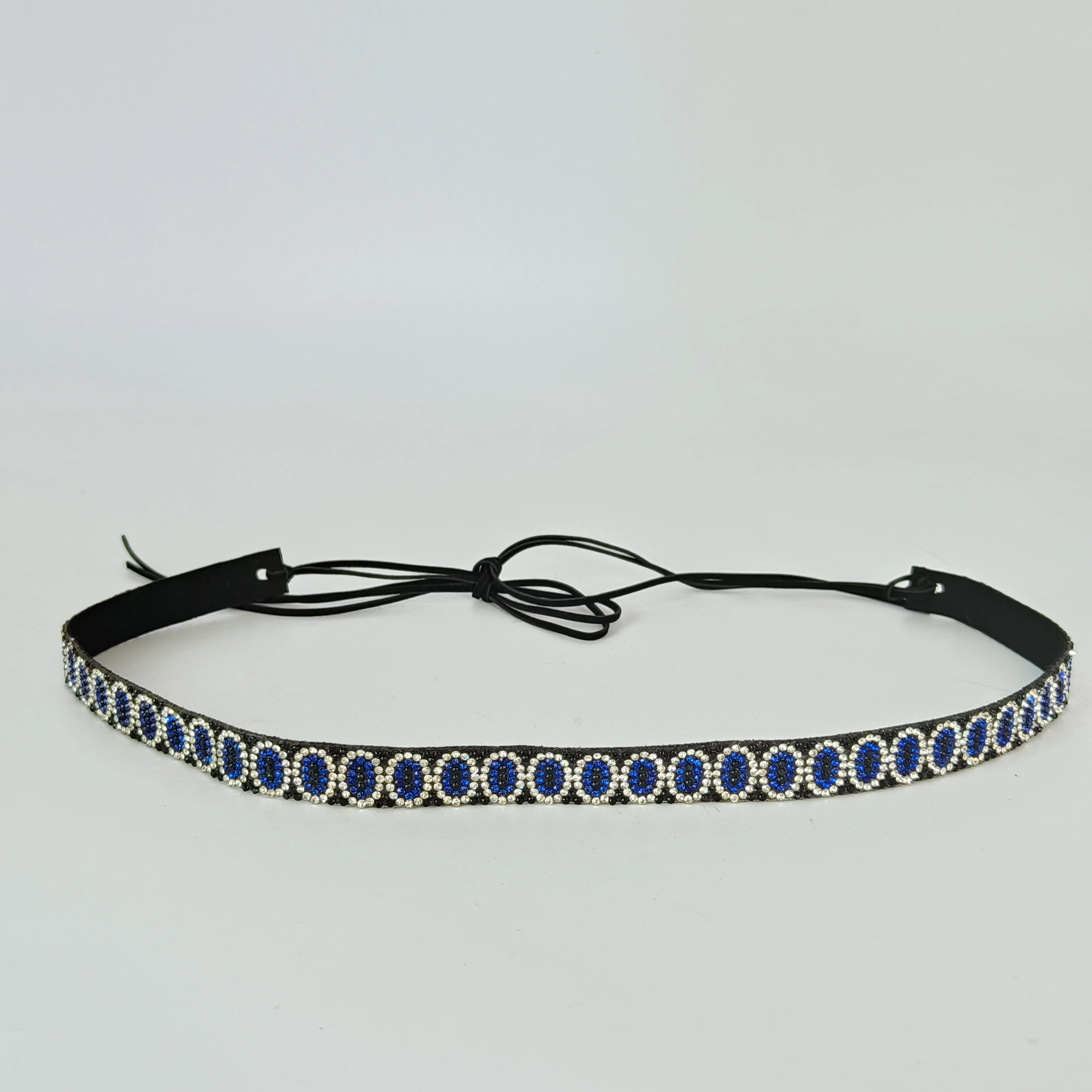 Hut-Accessoires, glänzende Strass-Kette für Hutband, Fedora-Hut, Dekoration, Strohhutband, Böhmen-Hut-Accessoire im Großhandel – Detail 2