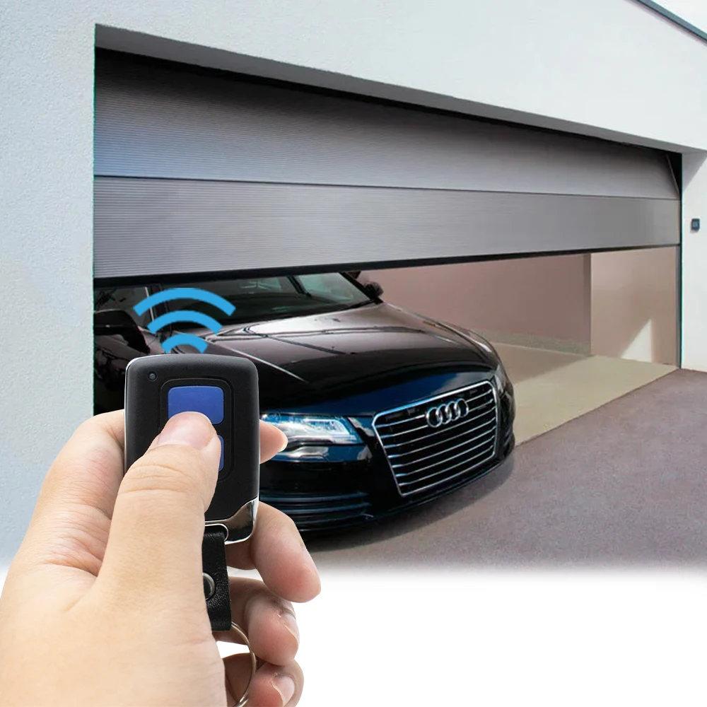Garage Remote Control 433mhz 433.92mhz Fixed Code Commands Duplicator Universal Gate Access Transmitter keychain 6