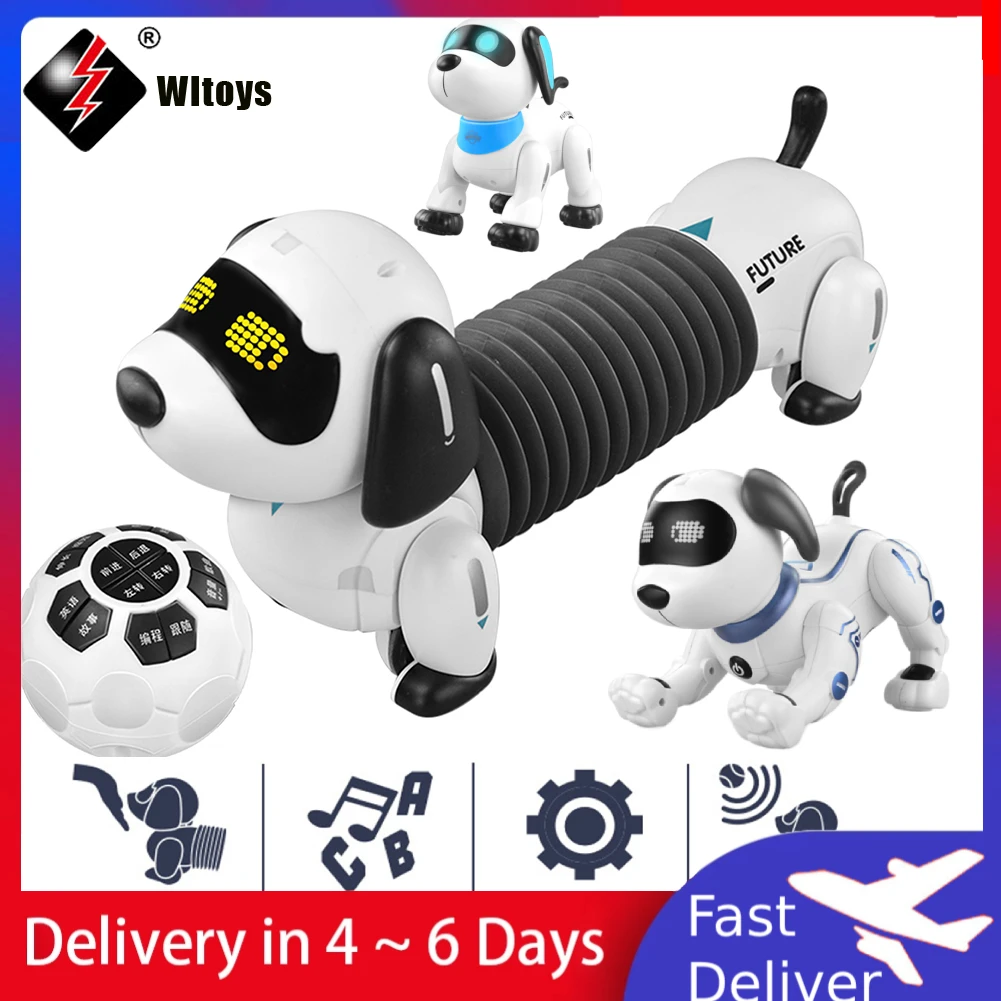 remote control puppy dotson plush pets rc toy gift idea Super beauty