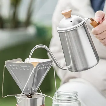 Outdoor Stainless Steel Coffee Pot 5