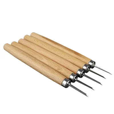 Model Tools 0.1mm-0.8mm Pushing Knife Model Building craft Tool Carving Knife Model Making Tool with Wood Grip 90201