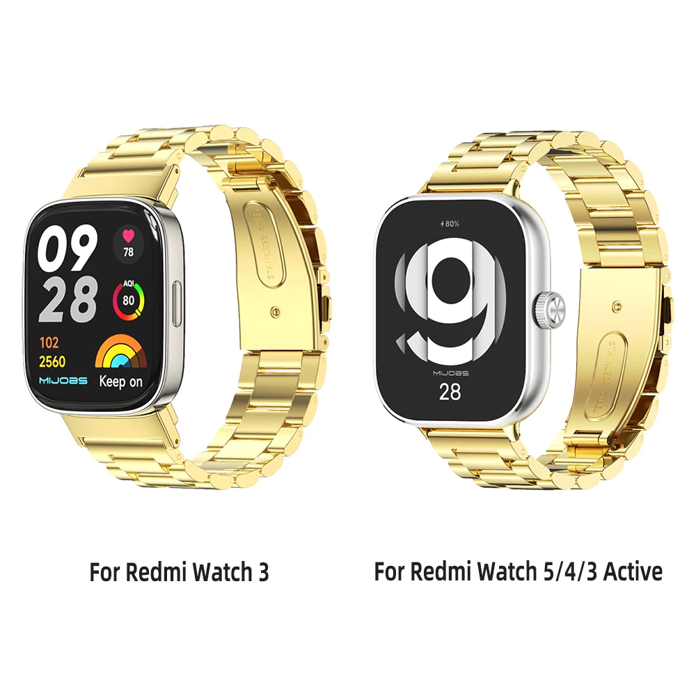 Premium Metal Replacement Strap for Smartwatches - Sleek & Durable Wristband Accessory