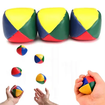 6Pcs Small Sandbag Juggling Ball Toy Learn To Juggle Beginner Kit Circus Outdoor Fun Children Kids Toy Balls Kid Interactive Toy 1