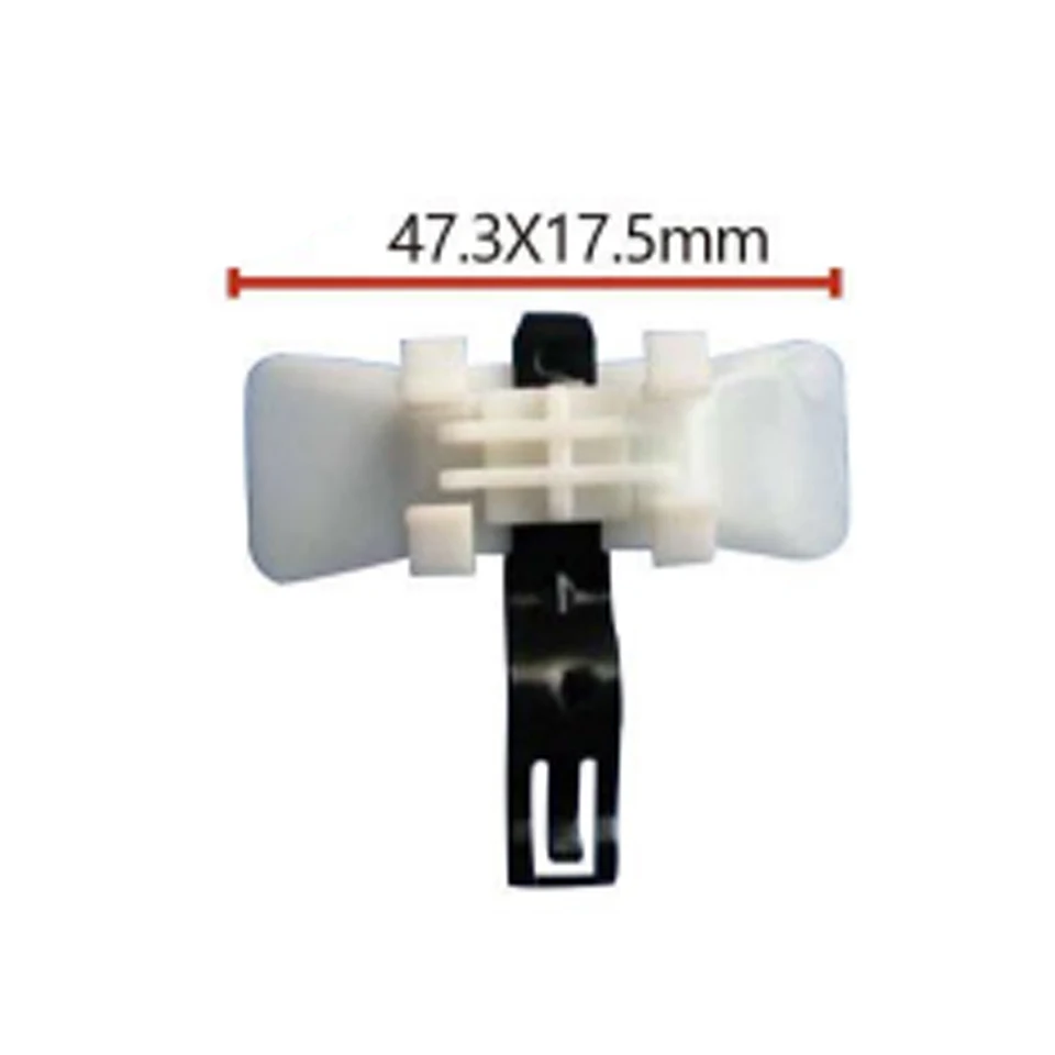 20 Clip Metalliche Fissaggio Paraurti Auto A1249889078 Per Mercedes W124 W210 W202