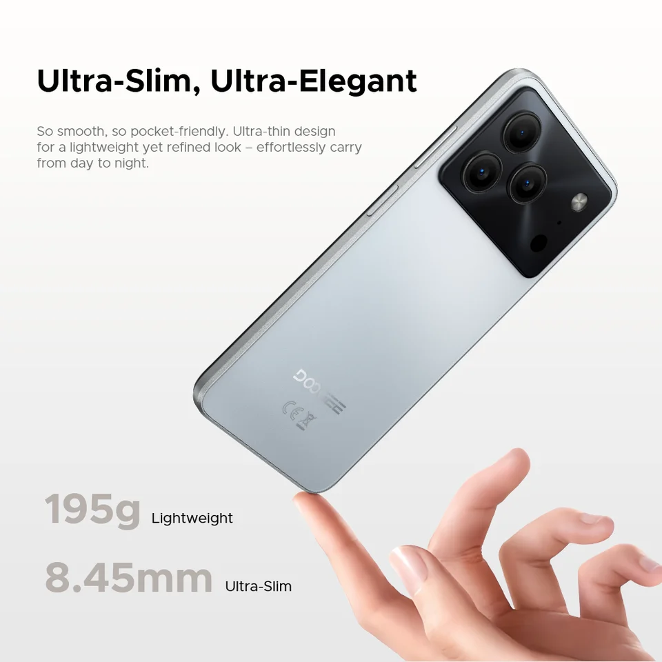 Global Version DOOGEE Note 56 Smartphone Android 16 6150mAh Large