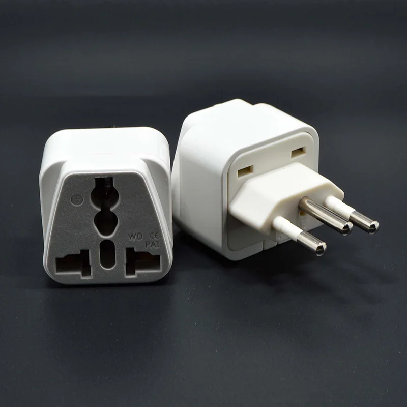 3pin Brazil Brazilian AC Power Plug UK/US/EU To Brazil Brasil Socket Travel Power Adapter Plug 3 Pin Converter Type N plug adapter,power adapter,power plug adapter,plug converter