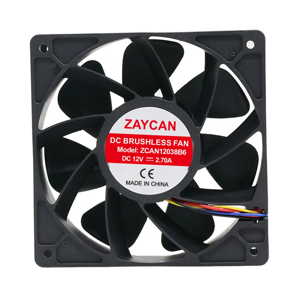 Hot Selling Good Quality 12038 Asic Miner Cooler 120mm*120mm*38mm