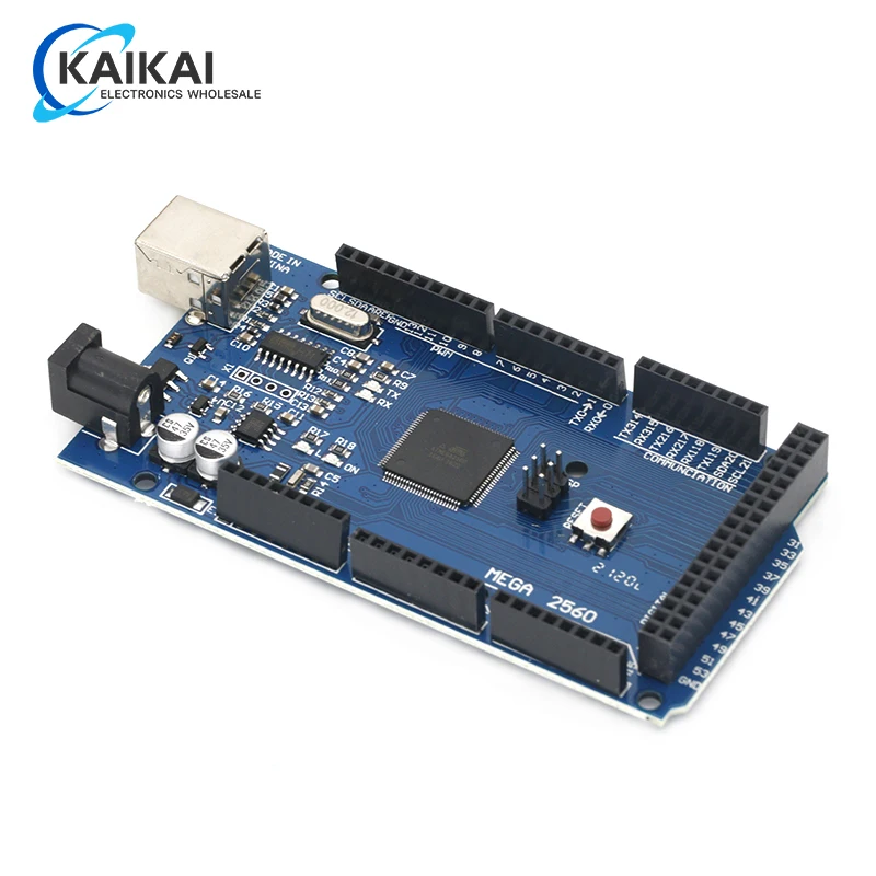 Плата Mega 2560 R3 Mega2560 REV3 (ATmega2560-16AU CH340G) на USB-кабеле, совместимом с arduino