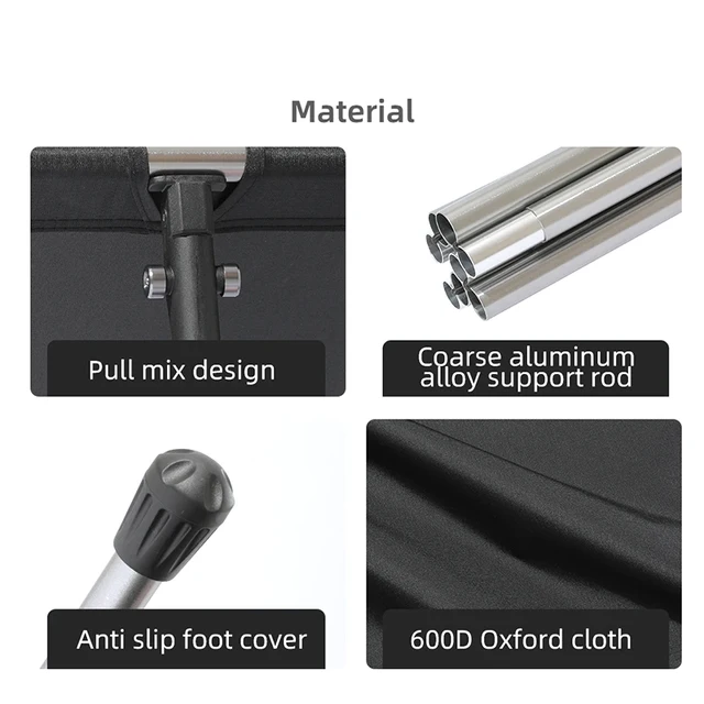 휴대용 캠핑 간이 침대로 편안한 여행을 누려보세요.