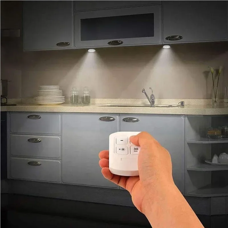 COB Multiple LED Remote Control Light Induction Night Light Closet Bedside Lamp Cabinet Bedroom Kitchen Bathroom Home Decor led night light led cabinet light under cabinet light cabinet lights led cabinet lights