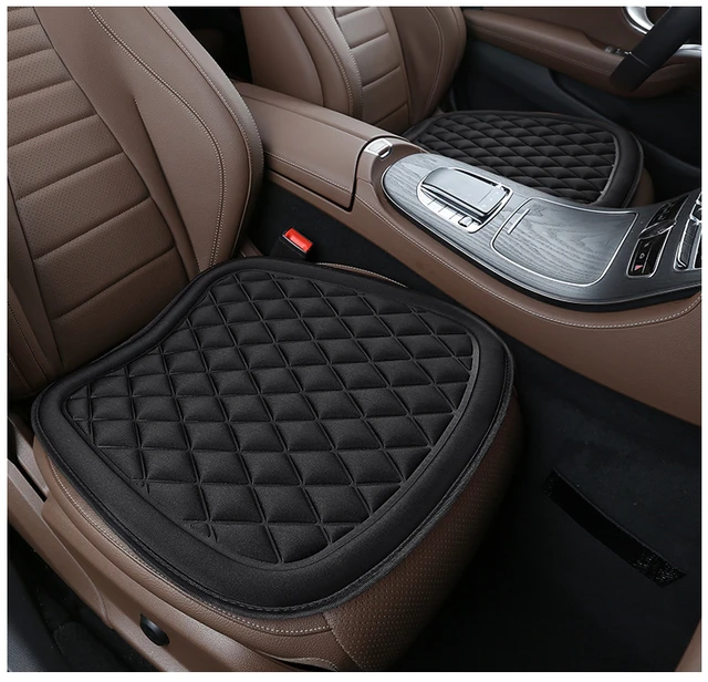 Car Seat Cushion, Driver Seat Cushion With Comfort Memory Foam & Non-Slip  Rubber Car Seat