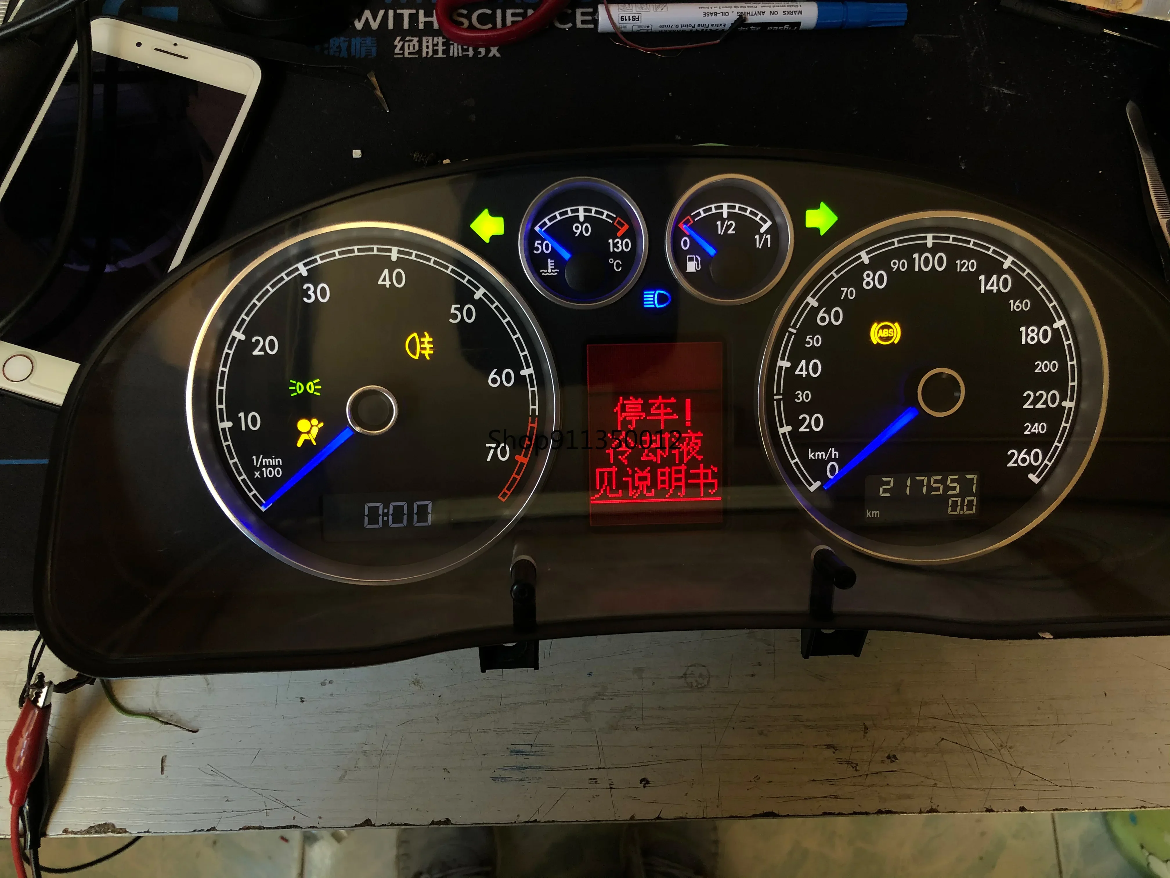 Instrument pointer needle dashboard needle Volkswagen old Bora Passat B5 golf 4 Car Gauge Pointer