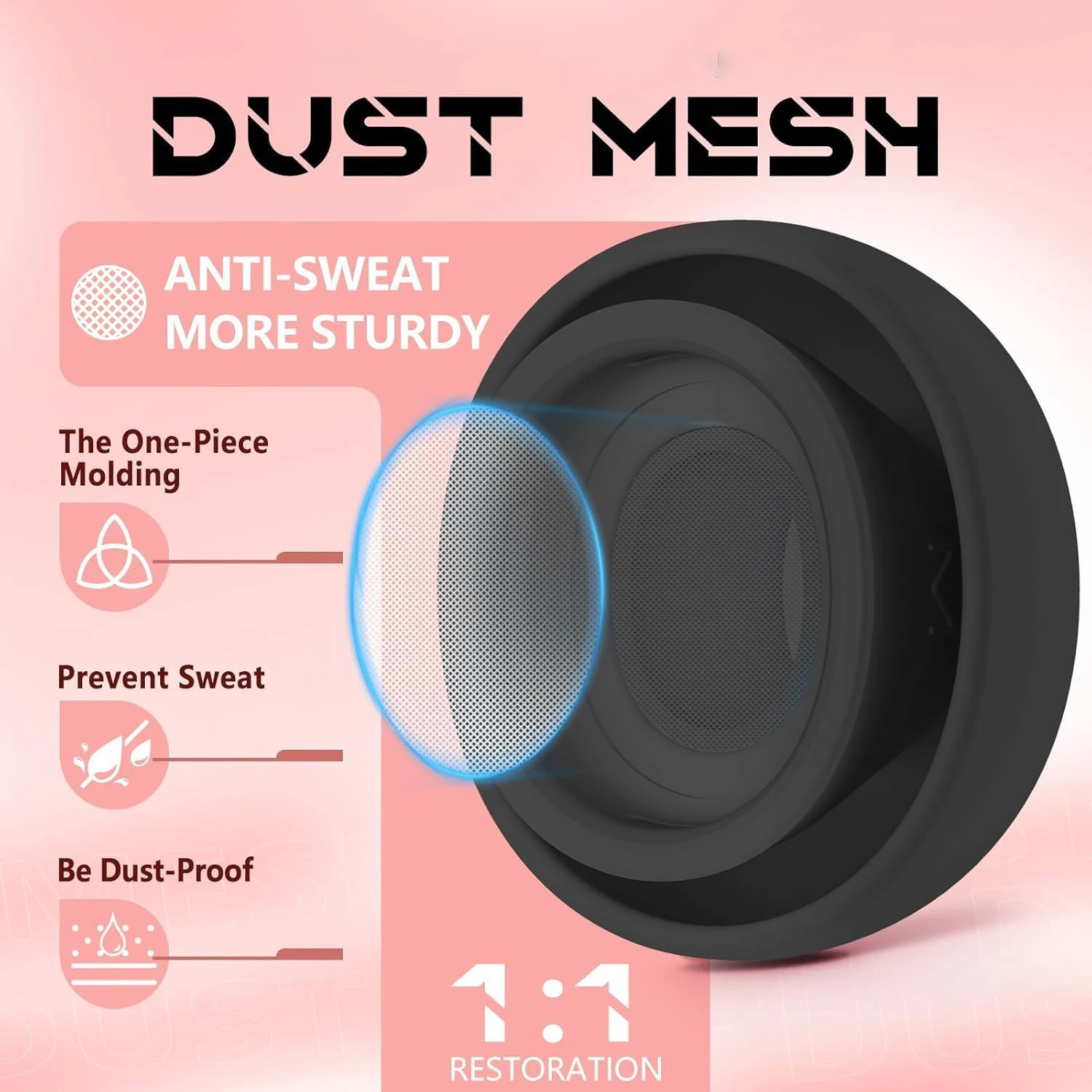 Premium Soft Silicone Anti-Slip Eartips - Comfortable Earbuds with Enhanced Grip