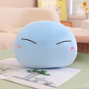 Rimuru Tempest Plush Toys Anime That Time I Got Reincarnated as a Slime Throw Pillow 1