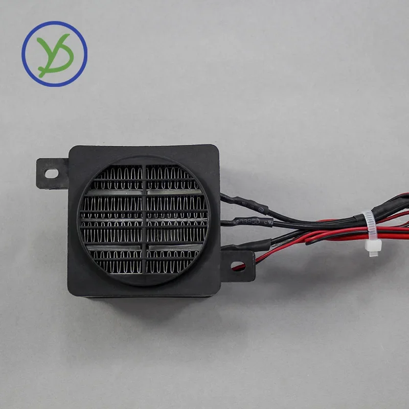 12V 70W DC Thermostatic Electric Heater PTC fan heater Incubator heater heating element Small Space Heating