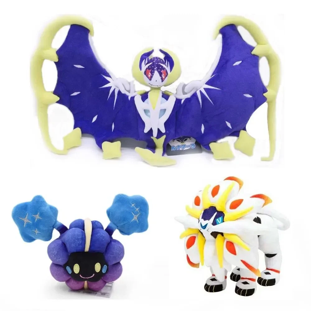 

Pokemon Cosmog Solgaleo Lunala Мягкие плюшевые игрушки Аниме экшн-Фигурки Рождественские подарки, куклы