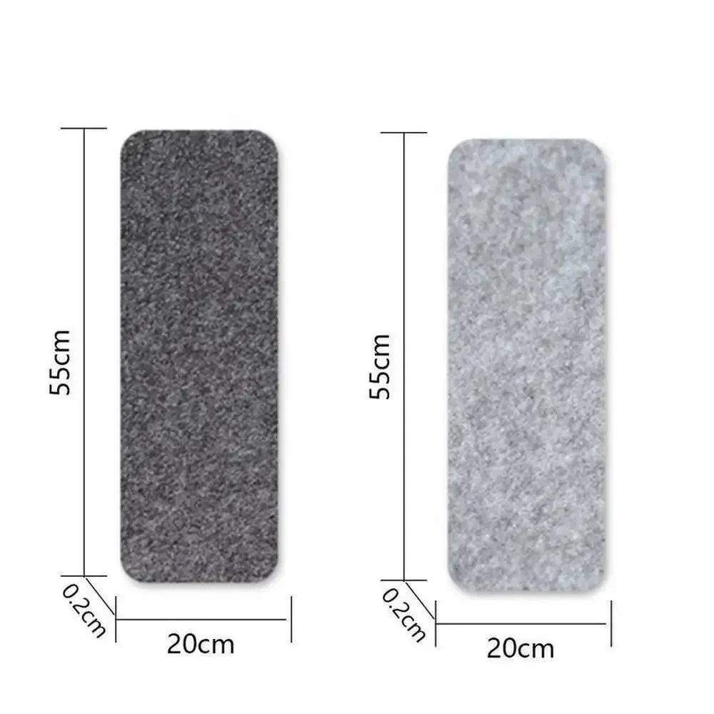 14Pcs/Set Stair Tread Carpet Mats Self-adhesive Floor Mat Door Mat Step Staircase Non Slip Pad Protection Cover Pads Home Decor