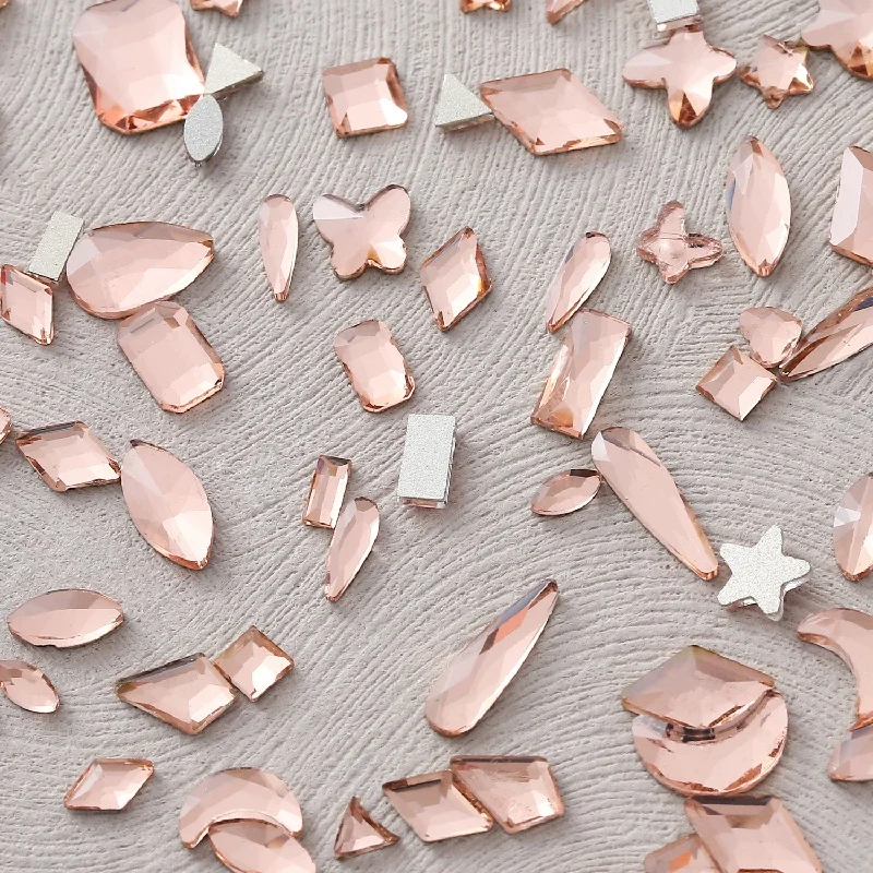 3,5 x 8 mm augenförmiger, aufklebbare, flache Rückseite, Strass-Glaszubehör, DIY-Materialien für Nägel, Schuhe, Taschen, Kleidung, Haut – Detail 31