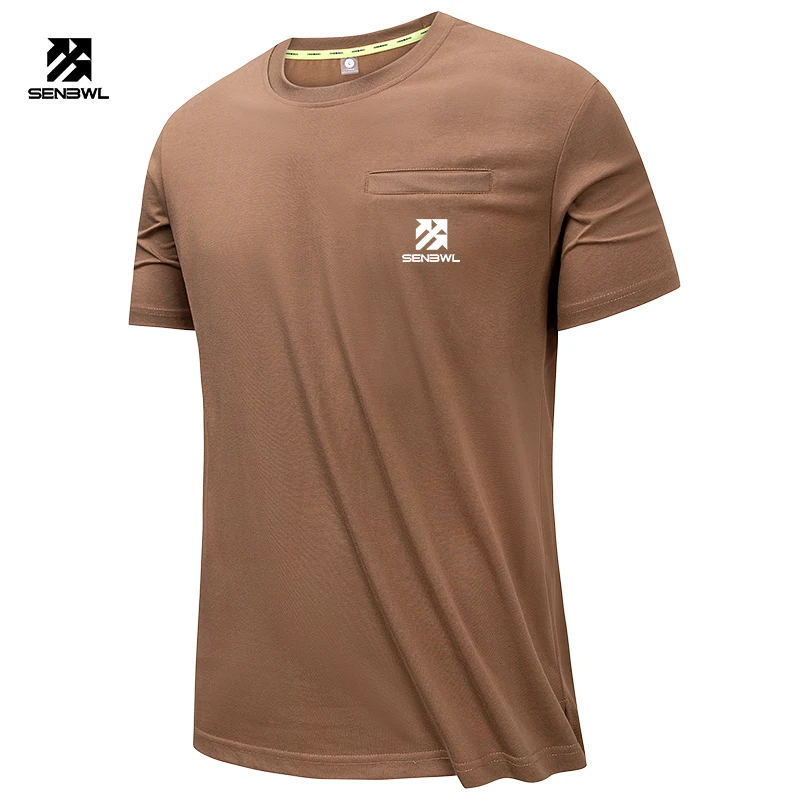 

SENBWL High quality Men's/Women's 2024 Outdoor leisure hiking mountaineering running fitness sports Breathable loose T-shirt Top