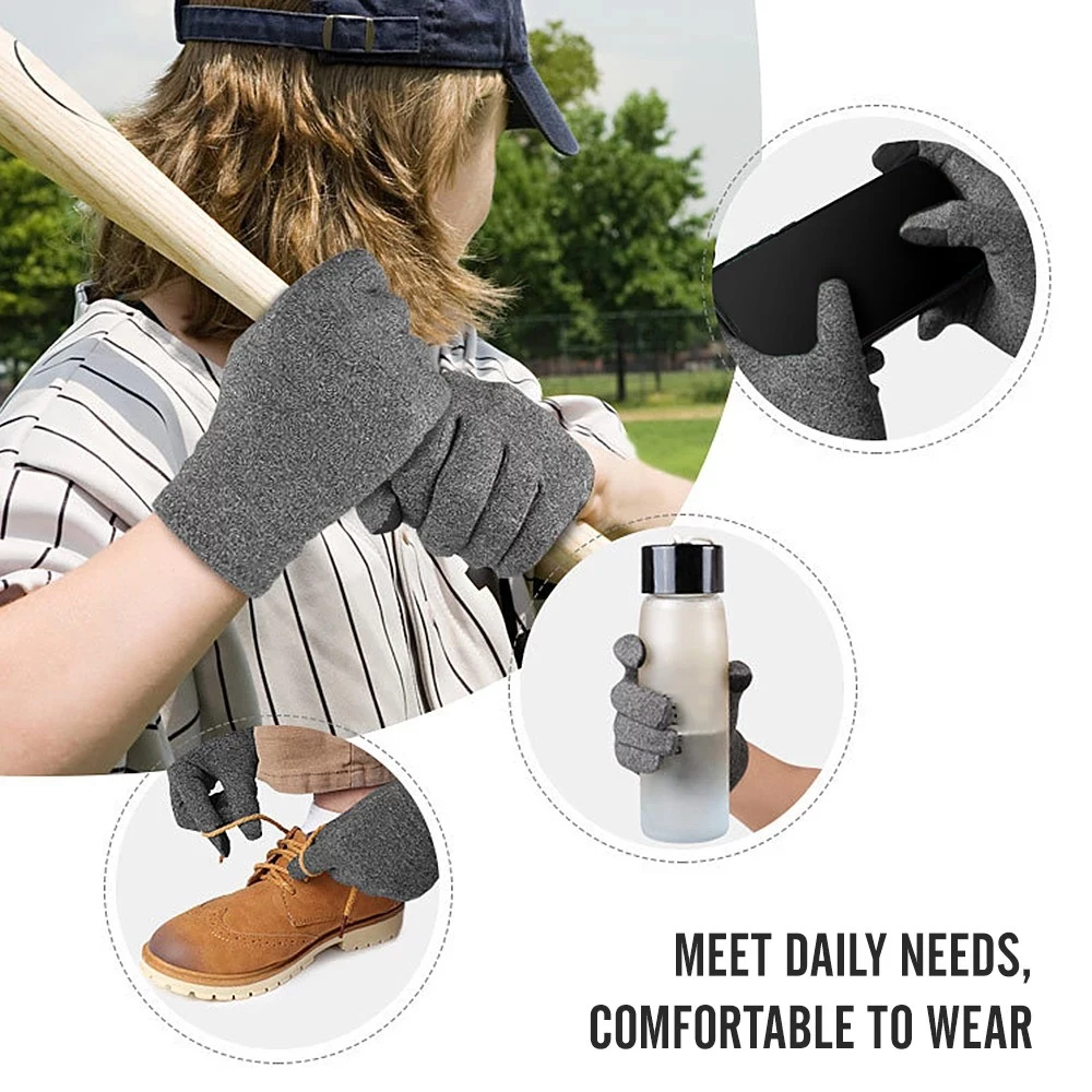 Compression Gloves for Arthritis Raynauds Disease Carpal Tunnel Wrist Thumb Pressure Relief for Compression Gloves