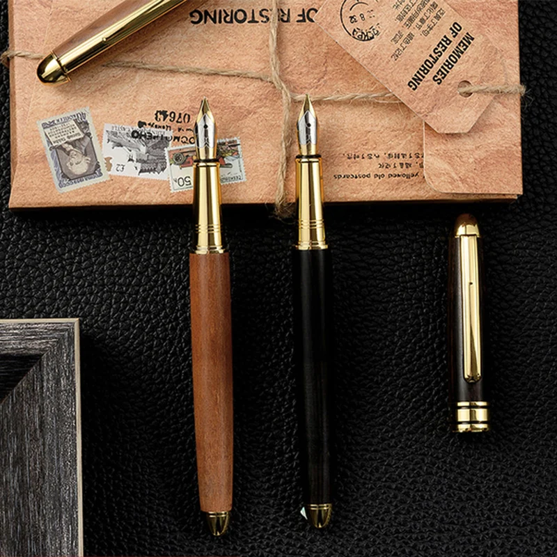 HighQualitySandalwood05LuxuriousWoodenInkPenNatural