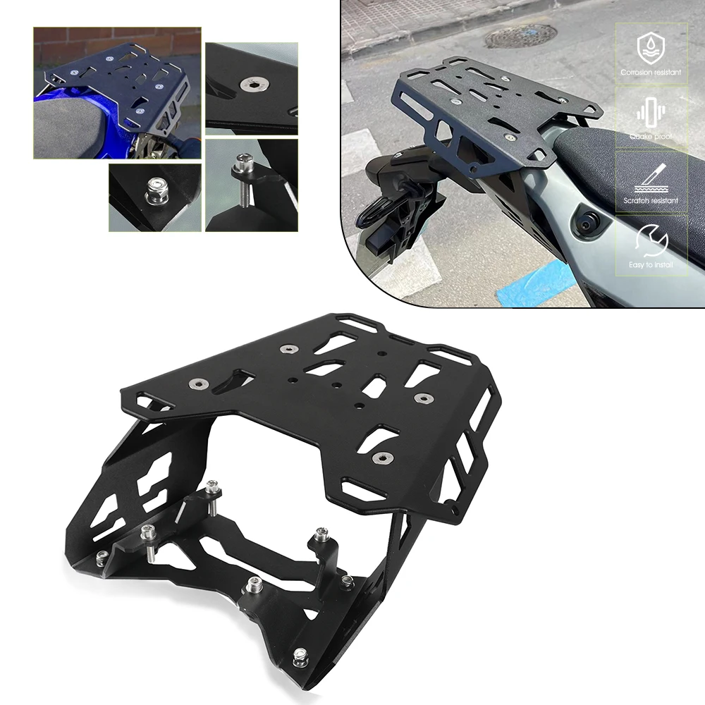 

Motorcycle Rear Luggage Rack Carrier Top Luggage Holder Bracket For Yamaha Tenere 700 T7 Rally T7 Tenere 700 Rally 2019-2023
