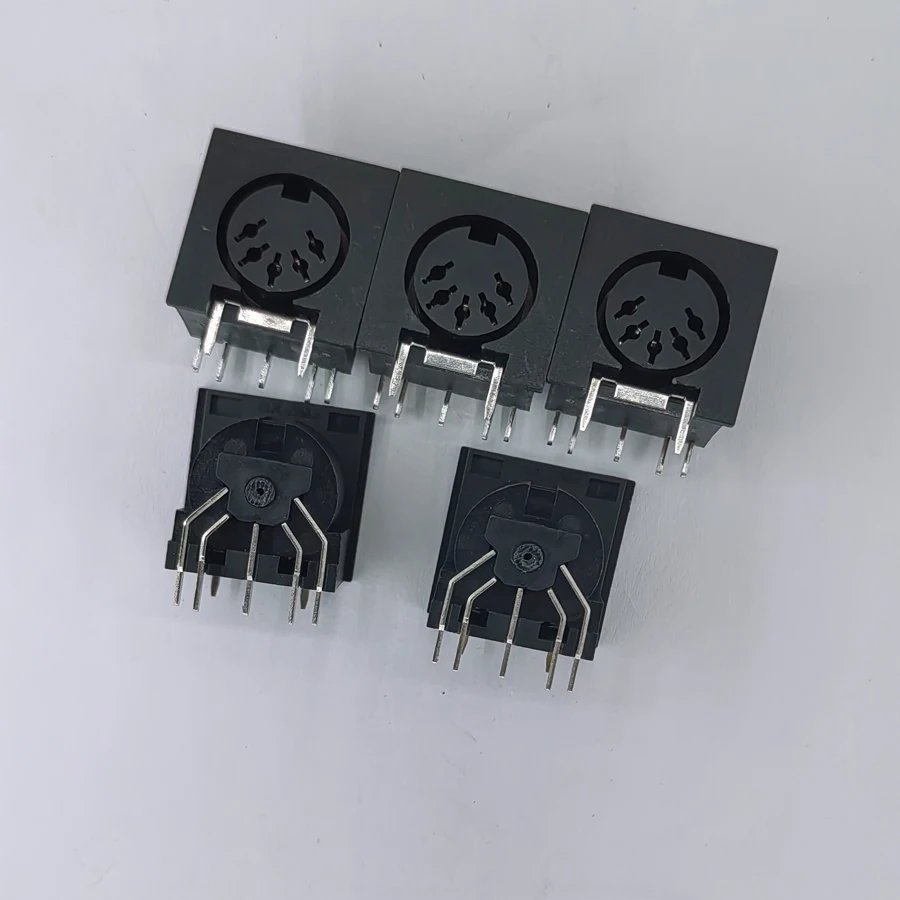 50PCS-Lot-Big-S-Terminal-DIN5-DIN-Female-Jack-Socket-Connector-5PIN-5P ...