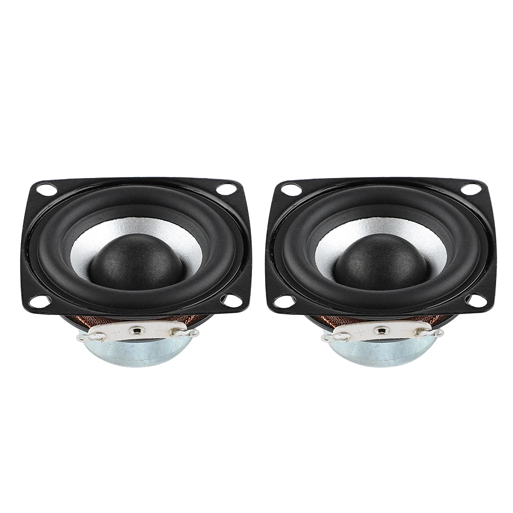 Portable Speakers Audio Speakers 2Pcs 2 Inch Audio Portable Speakers Full Range Speaker 4Ohm 12W DIY Stereo HiFi Horn Loudspeaker Home Theater Accessories