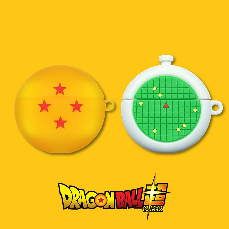 Hot Anime 4 Star Dragon Ball Radar Custodie Per Auricolari In Silicone Per Airpods Pro 3 2 1 Cover Per Cuffie Bluetooth Wireless