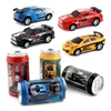 Hot Sale Colors Coke Can Mini RC Car Vehicle Radio Remote Control Micro Racing Car 4 Frequencies For Kids Presents Gifts 5
