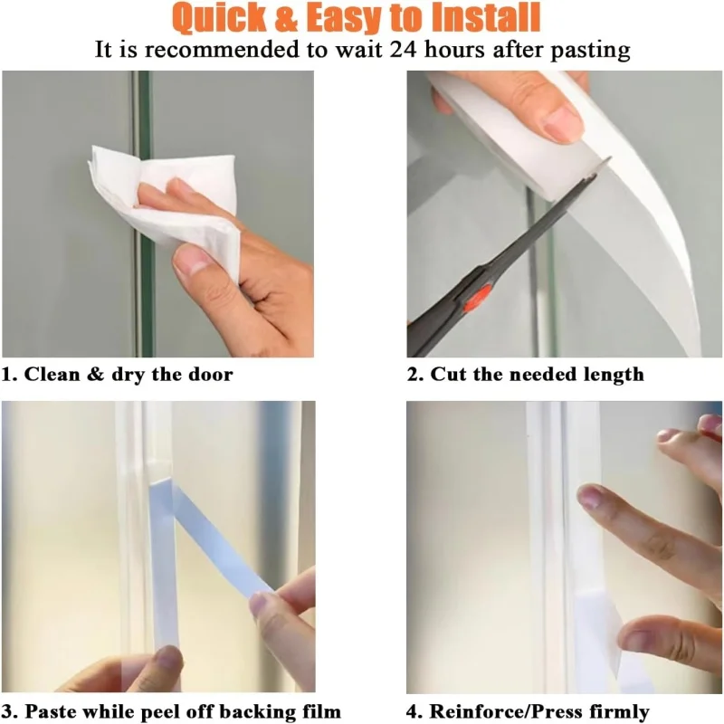 Self-Adhesive Silicone Weatherproof Seal Strip