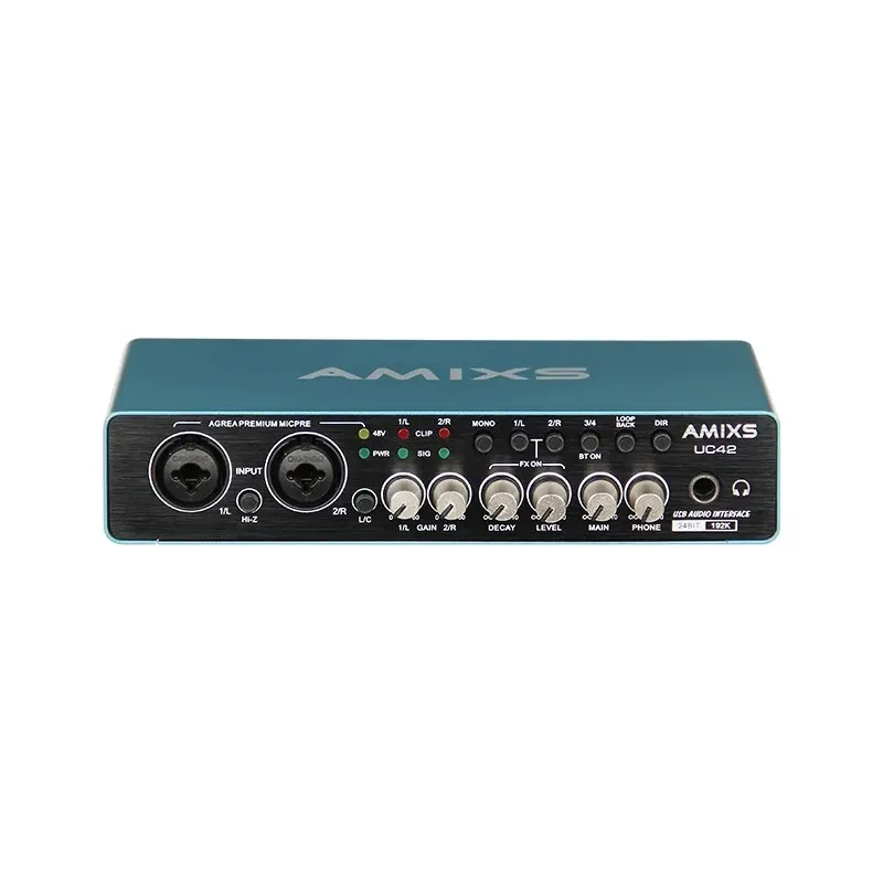 ami AMIXS UC42 Audio Interface for Recording Computer Free Drive USB