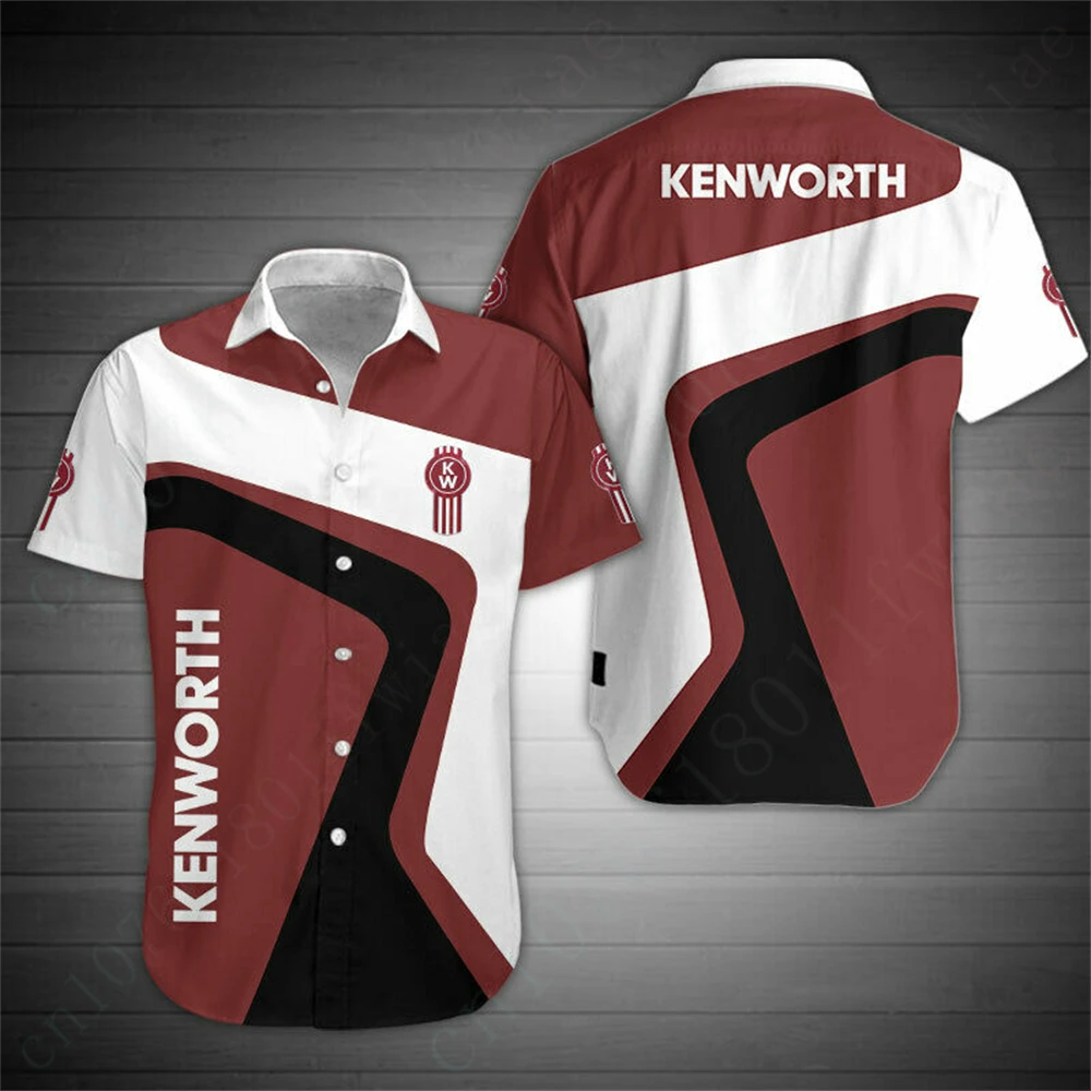 Kenworth Shirts For Men Women Unisex Clothing Casual Oversized T-shirt Harajuku Luxury Button Cardigan Anime Shirts And Blouses button spring clothes women 2023 baseball shirt casual clothing men shirts and blouses woman free shipping t shirts summer tops