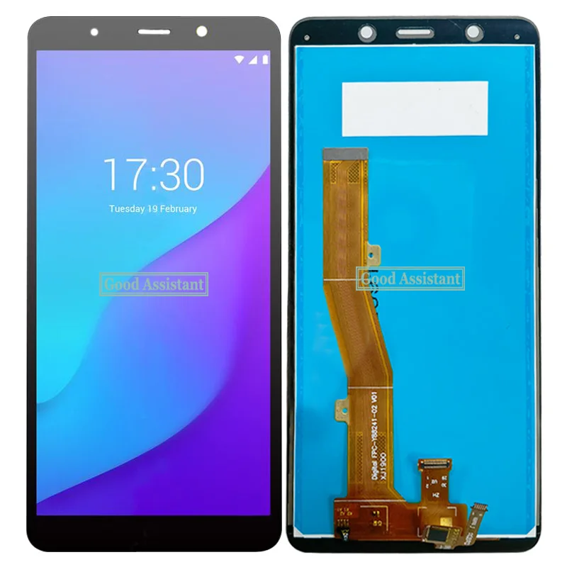 Black For Tecno Pop Pop3 BB2 Full LCD Display Touch Screen