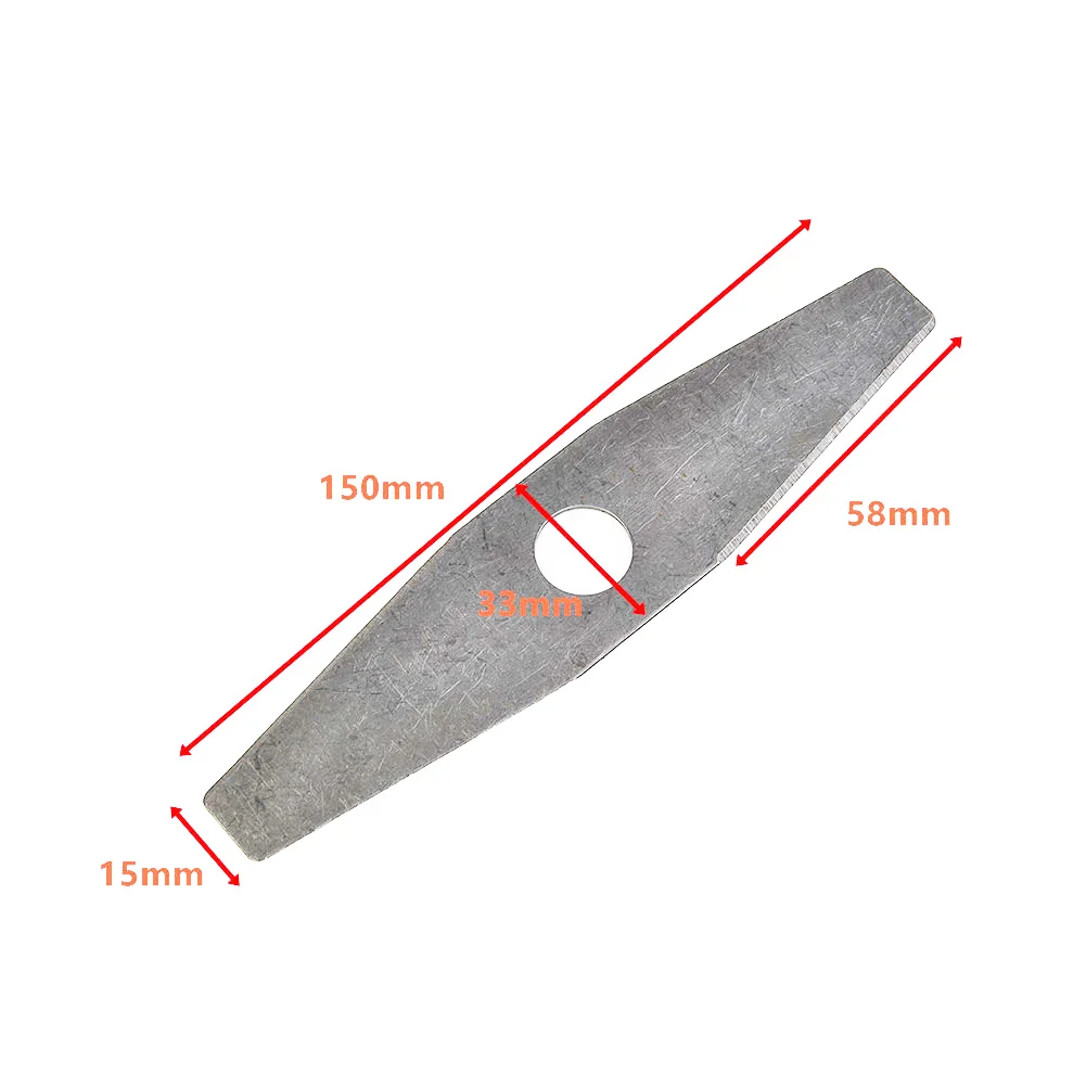 

8PCS Lawn Mower Saw Blade Metal Grass String Trimmer Blades Replacement Cutting Grass Garden Tool 150mm Agriculture
