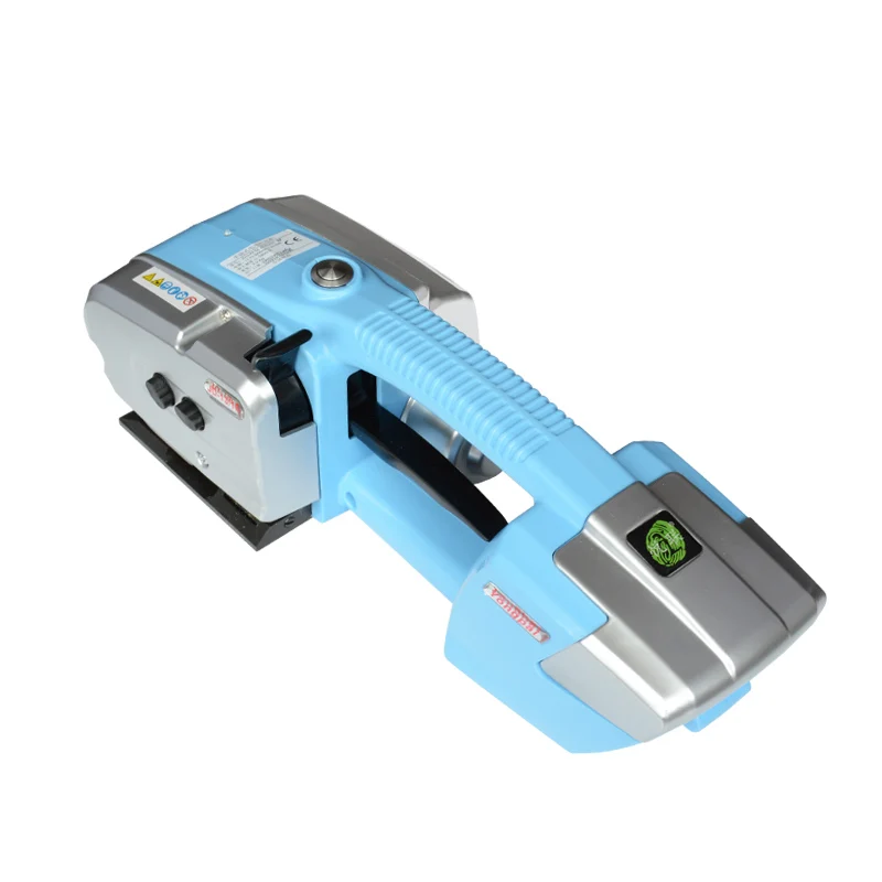 Portable electric baler strapping belt tightening integrated automatic V2 handheld charging buckle-free tensioner