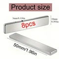 50x10x3mm-8pcs