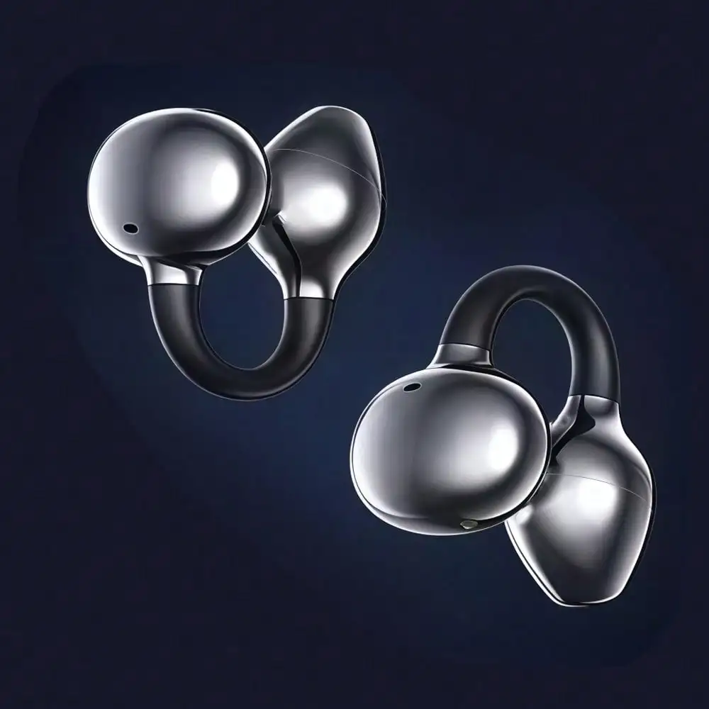 Cuffie Bluetooth Originali a Conduzione Ossea con Clip per Orecchio - immagine 6