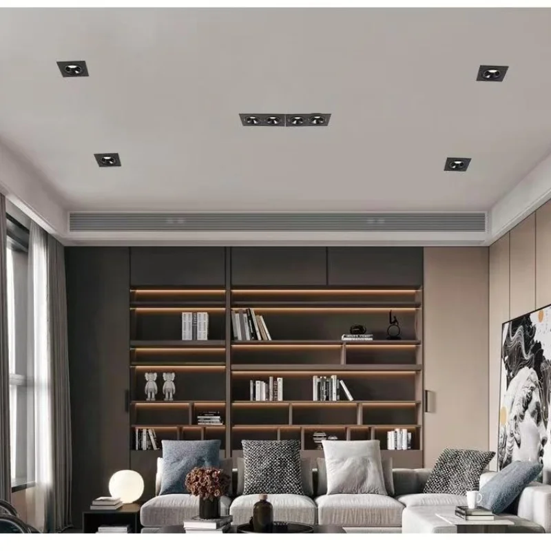 LED Downlight Recessed Dimmable Ceiling Lamp Spot lights COB Anti-Glare for Home Office Store Indoor