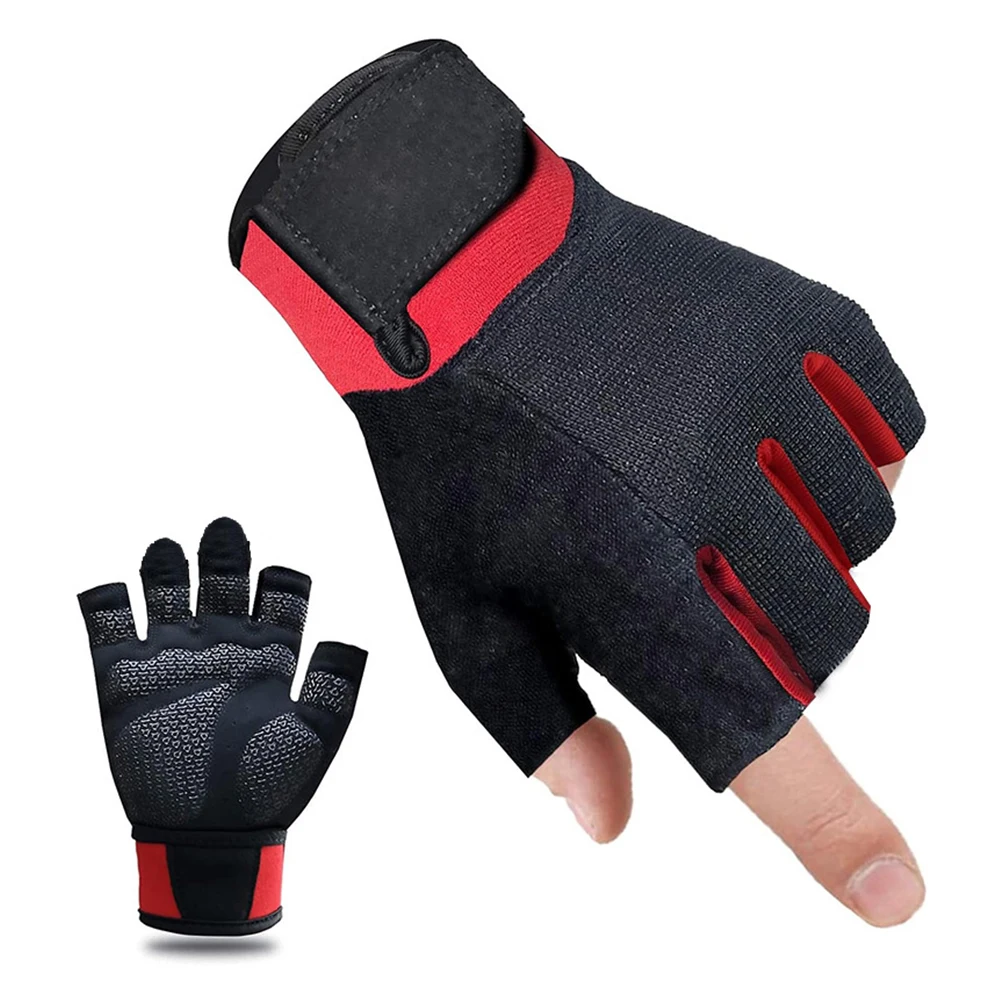 Weight Lifting Gloves Half Finger Gloves Workout Gloves Cycling Gloves for Men and Women for Weight Lifting Cycling Gym Training 6
