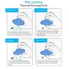 Mini Flying Ball Toys Magic Ball Flying Spinner Flight Gyro UFO Fingertip Drone Aircraft induction gyroscope Decompression Toy 5