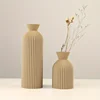 Elegant Black Plastic Vase - Boho Chic Decorative Centerpiece for Home, Office, and Living Room 3