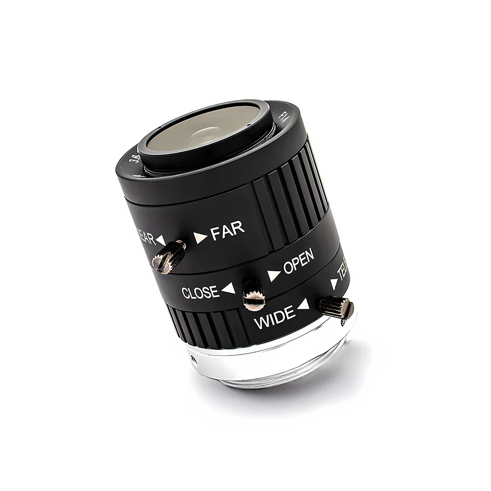 8MP 3.6-10mm C/CS Mount Lens 1/1.8" Format F1.4 Aperture Varifocal CS Industrial