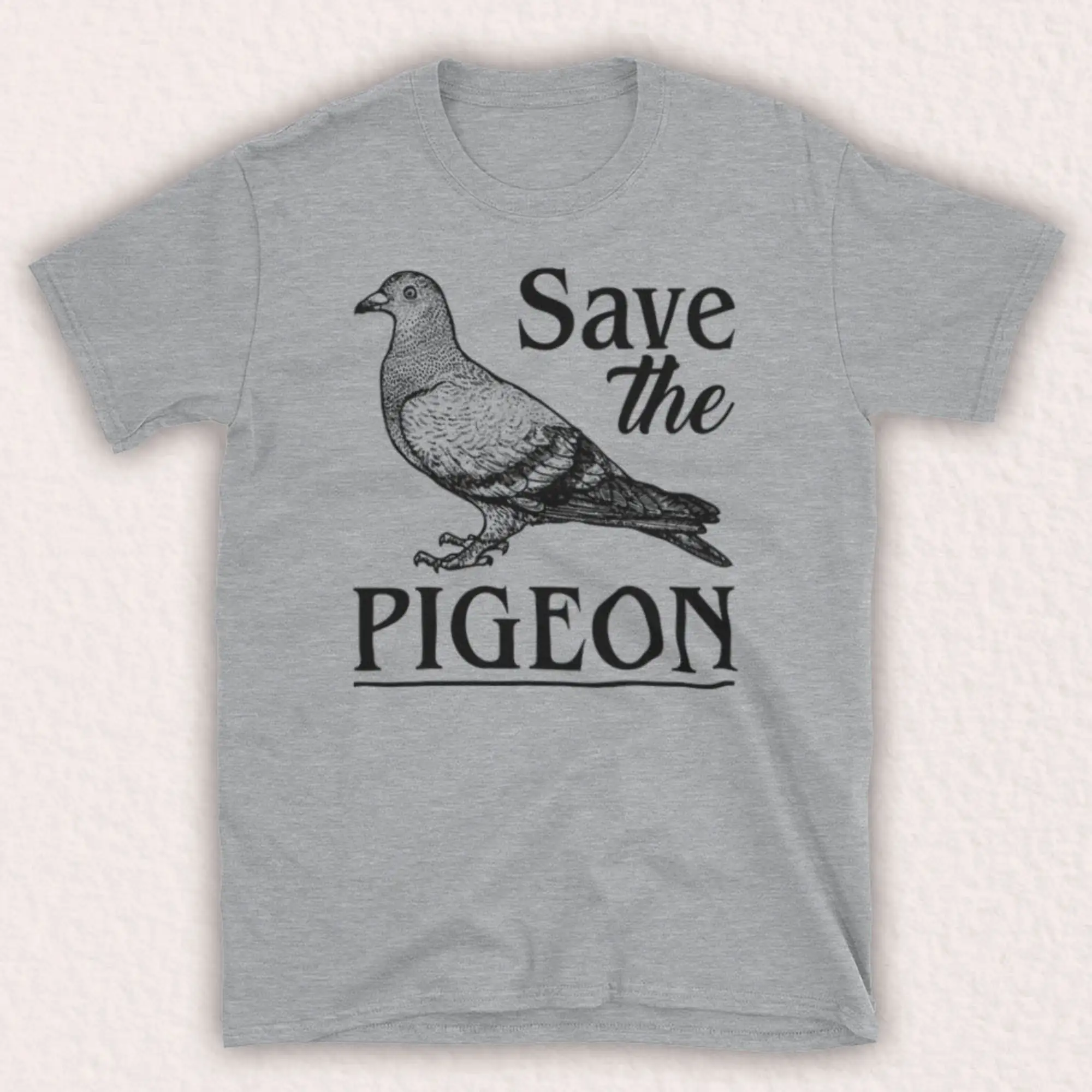 Save The Pigeon Animal Rights Slogan Di Protesta Anti Caccia Culling Maglietta Da Uomo Non Ufficiale Scegli Tra 15 Opzioni Di Colore