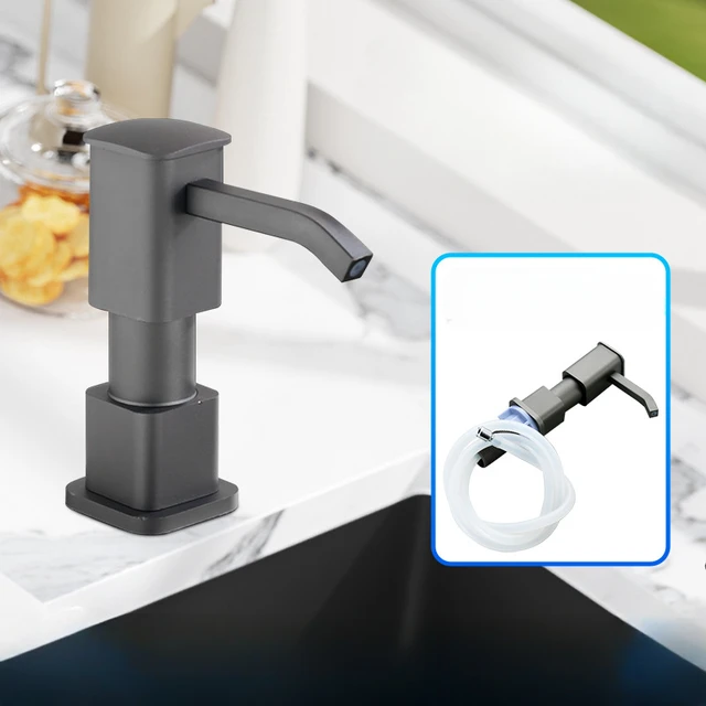 ที่จ่ายสบู่ล้างจานในครัว, ตัวปั๊มกดทำจากอลูมิเนียมอัลลอยด์, ที่กดน้ำยาล้างจานในครัว 3