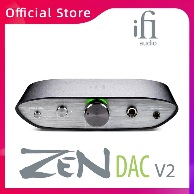 iFi Zen DAC V2 Desktop Balanced USB Decoder Headphone Amplifier USB 3.0 RCA  PC Hifi Professional Audio Music All In One Machine - AliExpress